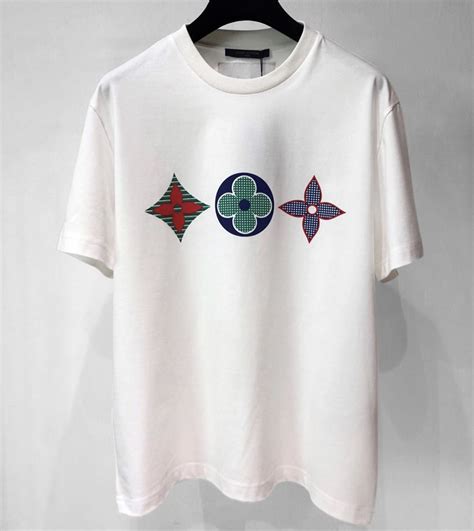 louis vuitton monogram flower t shirt|Louis Vuitton logo t shirt.